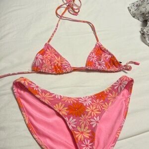 Triangl bikini size XS top and Small bottoms